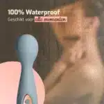 Mini Magic Wand Intense Vibrator blauw pleasure