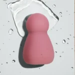 Mini Makeup Sponge Vibrator Pink water