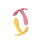 Remote G spot Vibrator Pink yellow